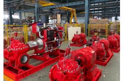 China 148PSI Split Case Centrifugal Pump 500GPM For Fire Fighting supplier