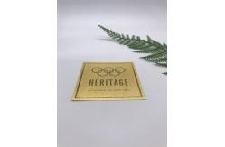 China Embossable Adhesive Backed Aluminum Labels For Alcohol Packaging supplier