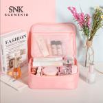 Striped Polyester Cosmetic Bag for sale