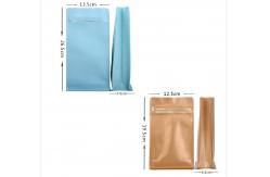 China Reusable matt black Plastic Pouches Packaging stand up pouch for coffee bean supplier