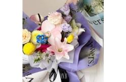 China Impressionist Atmosphere Flower Wrapping Paper supplier