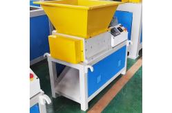 China Steel and Plastic Shredder Mini Model for Brass/Copper Material Processing Needs supplier