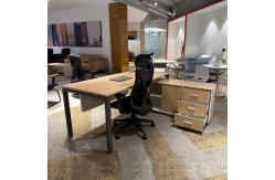 China Modern Executive Office Furniture Sets Executive L Shaped Desk With Drawers supplier