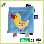 23cm 3D Soft Activity Book , EN71 Cloth Books For Babies for sale