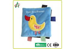 China 23cm 3D Soft Activity Book , EN71 Cloth Books For Babies supplier