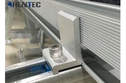 China PV End Clamp Solar Roof Mount System 6063- T5 Aluminium Extruded Profiles supplier