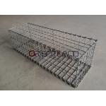 Hot Dipped Galvanized Welded Gabion Baskets Aperture 5cm×10cm Size 1m×0.3m×0.3m for sale