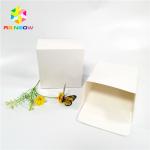 White Color Cardboard Packaging Boxes Various Card Fleixble Logo Customized for sale