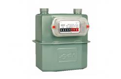 China G2.5 Household Membrane Diaphragm Prepaid Gas Meter With Aluminum Shell supplier