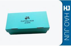 China Foldable Cardboard Shoe Boxes Corrosion Resistant With Glossy Lamination supplier