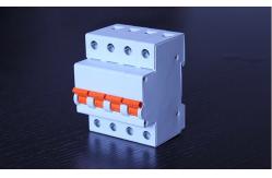 China 25ka Lightning Protection System Parts , Backup Power Surge Protector 4P Poles supplier