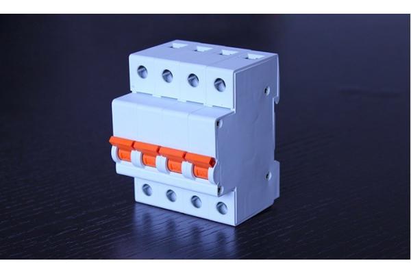 25ka Lightning Protection System Parts , Backup Power Surge Protector 4P Poles