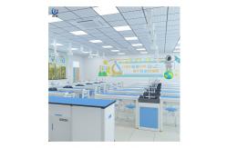 China Fireproof Physics Lab Table Chemical Resistant Square Bench Furniture supplier