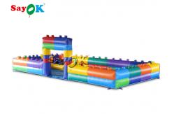 China Kids Inflatable Games Large Playground Waterproof Inflatable Bumper Car Fence supplier