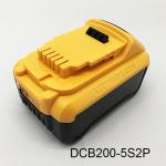 DCB200 18V Cordless Power Tool Battery Portable For Electric Drill for sale