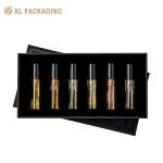 Lid and Base Perfume Boxes Custom Logo Luxury Rigid Cardboard Perfumery Boxes for Gift Cosmetic Luxury Packaging with Foam for sale