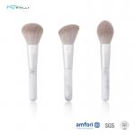ISO9001 Aluminum Ferrules 3pcs Synthetic Hair Makeup Brush for sale