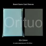 Clear Cpp Playing Large Card Sleeves 82x124mm For Board Game SGS
