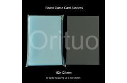 China Clear Cpp Playing Large Card Sleeves 82x124mm For Board Game SGS supplier