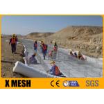 Hexagonal Woven Twisted Steel Gabion Baskets Retaining Wall 4mm Wire Diameter for sale