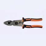Burnished 225mm 9inch Combination Plier Tool High Leverage Wire Terminal Crimping Tool