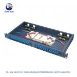 Sliding Type Empty Box FC ST Fiber Optic Patch Panel 24 Port for sale