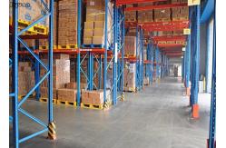 China Easy Operation Heavy Duty Pallet Racks 4.5T Per Layer Steel Racking System supplier