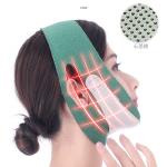 Washable V Line Elastic Face Slimming Bandage Infrared Fabric Material for sale