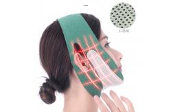 China Washable V Line Elastic Face Slimming Bandage Infrared Fabric Material supplier