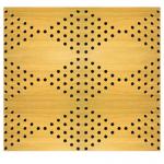 MDF Board Music Studio Acoustic Panels Perforation Wooden Timber Acoustic Wall Panels for sale