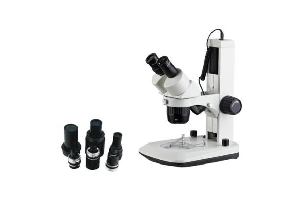 WF10X / 20mm Stereo Zoom Microscope  Wide-field 100mm Working Distance