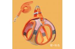 China Escape Proof Puppy Body Harness Collar And Lead For Walking supplier
