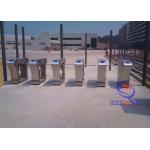Unique Access stainless steel turnstiles , pedestrian turnstile gate Anti retrograde for sale