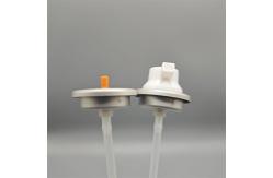 China Foam Cleaner Valve And Cap Precision Design For Foam Spray Output supplier