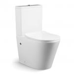 Ceramic Smart Two Piece Toilet Bowl With Sink Rimless modern for sale