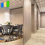 Restaurant Acoustic Room Dividers Soundproof Folding Partition Wall for sale