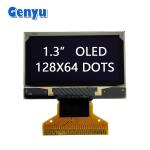 High Contrast 1.3 Inch OLED Display 128x64 Dots SH1106 30PIN Soldering FPC for sale