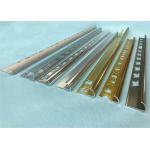 6063 6463 T5 Aluminium Corner Trim Profiles With Bright Dip Polishing for sale