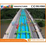 City 1000 Ft Inflatable Slip N Slide , Commercial Grade Inflatable Bouncy Slide for sale