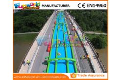 China City 1000 Ft Inflatable Slip N Slide , Commercial Grade Inflatable Bouncy Slide supplier
