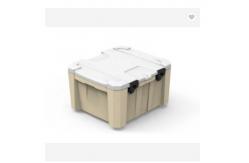 China Snap On Roto Molded Storage Box Custom Rotary Plastic Turnover Box supplier