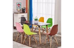 China Modern Art Design Dining room Furniture Simple Metal Dining Table Set Chair and Table Wooden Dining Set supplier