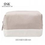 Portable Small Shell Shape Canvas Zipper Cosmetic Bags