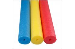 China Family Relax Foam Pool Noodles Hollow Swimming Sticks EPE Swabs supplier