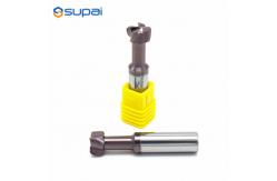 China Carbide Custom End Mills CNC T Slot Milling Cutter For Metal Machining supplier