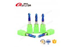 China 1/4 6mm Ball Nose End Mill Hrc65 For Heated Mold Steel supplier