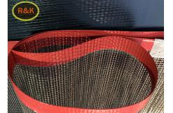 China 2mm * 2mm Cardboard Division Non Stick PTFE Conveyor Belt supplier