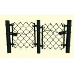 Galvanized PVC Coated 6ft High Chain Link Fence Rustproof Diamond Hole for sale