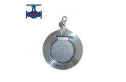 China Two Way Flow Single Disc Wafer Check Valve with Direct Mount supplier