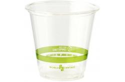 China Disposable Biodegradable PLA Cups With Lid For Ice Juice Cold Drinking 24oz supplier